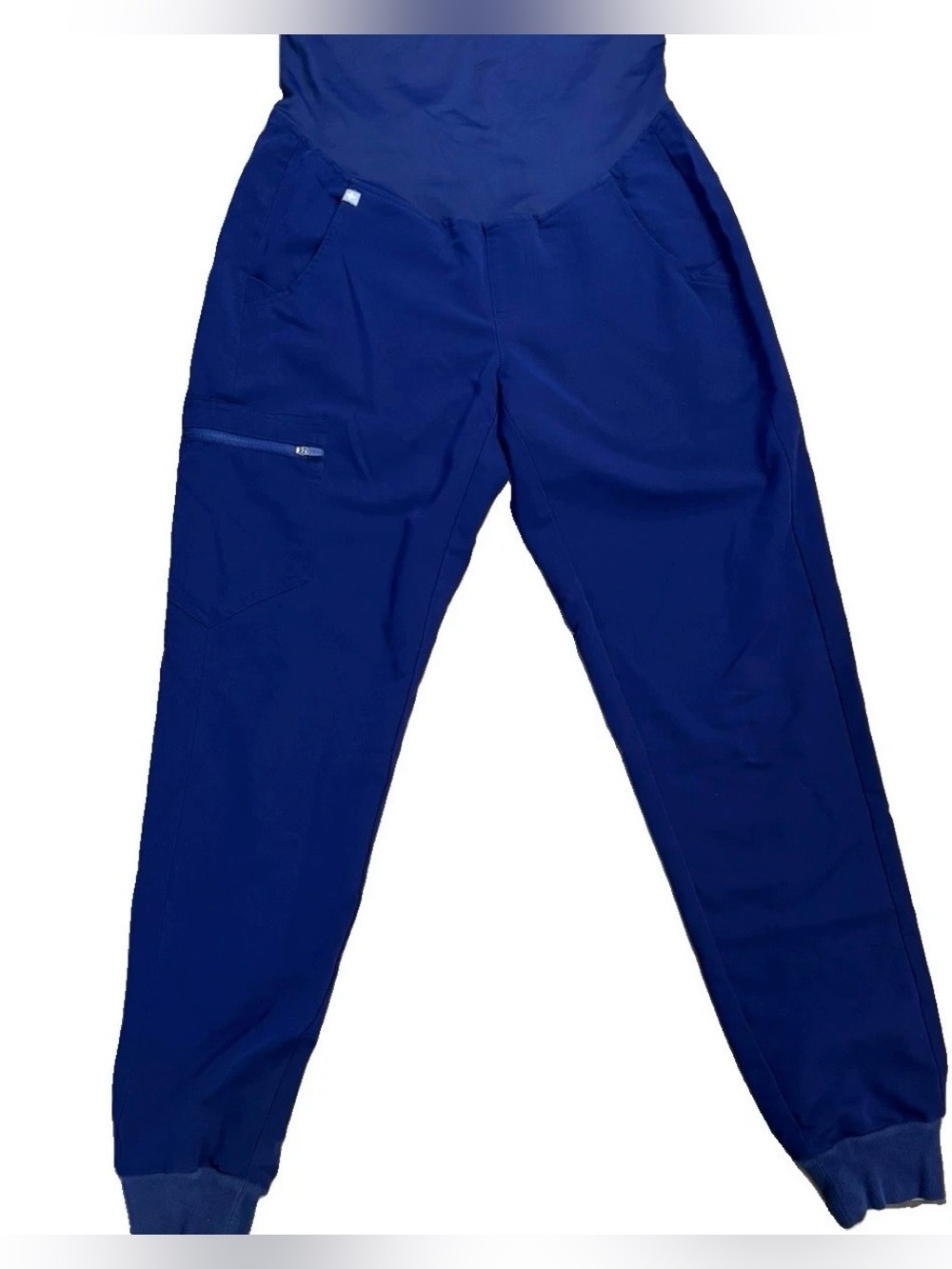 FIGS Zamora Maternity Scrub Pants Women’s XS Navy Blue Jogger Nurse